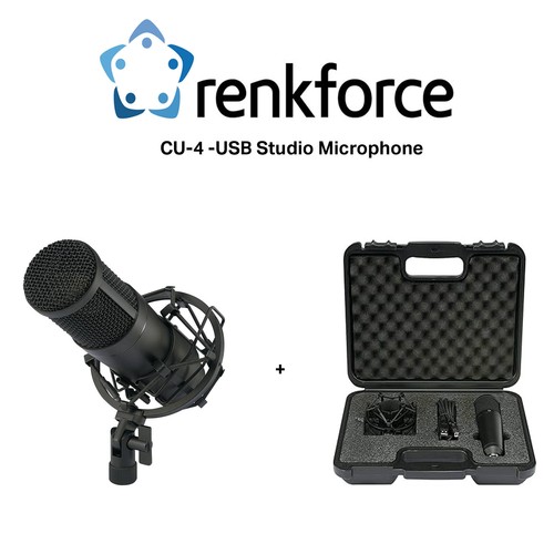 Renkforce microfono usb - renkforce, cu-4