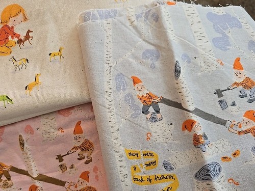 Tessuto lino cotone erica - , ross