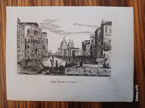 Silografia metà 800 canal - silografia,