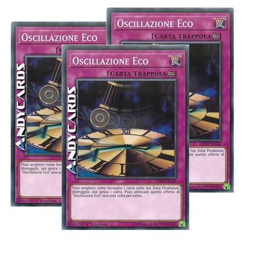 Oscillazione eco echo - oscillazione, •