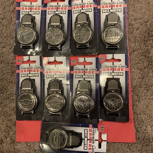 Orologio muscle car garage - car,