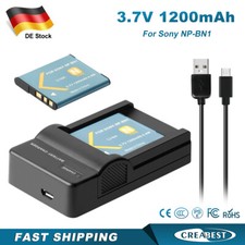 2x NP-BN1 3,7 V batteria e