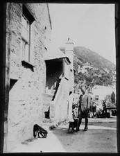 Glass Magic Lantern Slide OLD