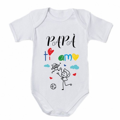 Body tutina bambino - papà, ti