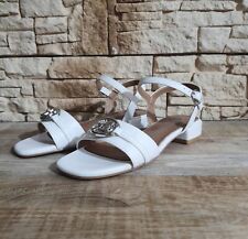 SANDALI DA DONNA BIANCHE TACCO BASSO RENATO BALESTRA RZM113 ESTATE 2025