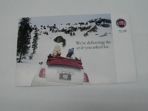 Libretto fiat 500 - fiat, 2011