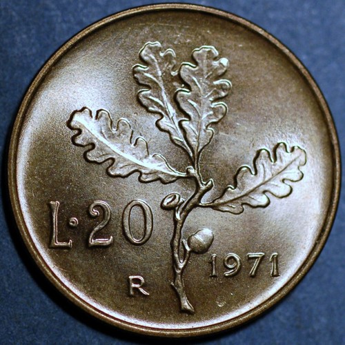 Italy lire 1971 - 20,