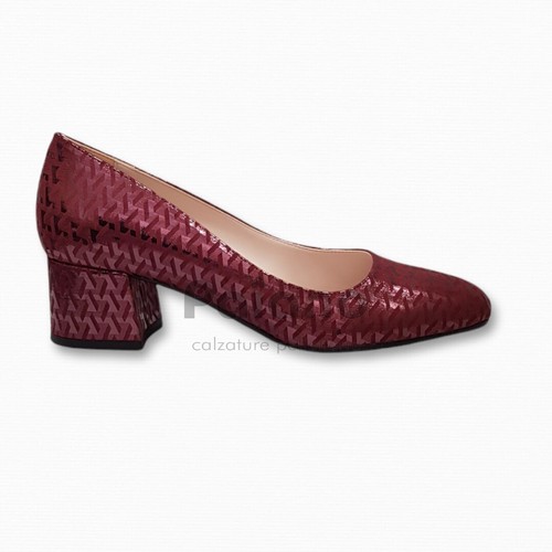 Scarpa decollete bordò - decollete, 02