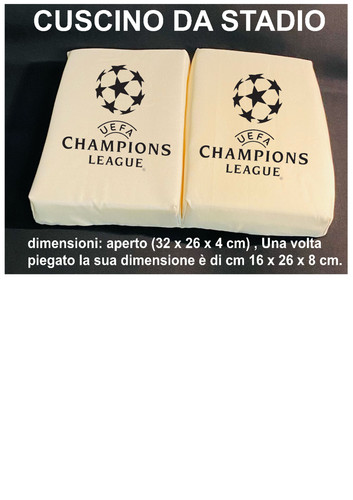 Cuscino stadio uefa - cuscino, da