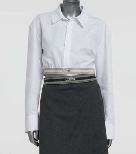 Camicia donna loewe bianca - camicia,