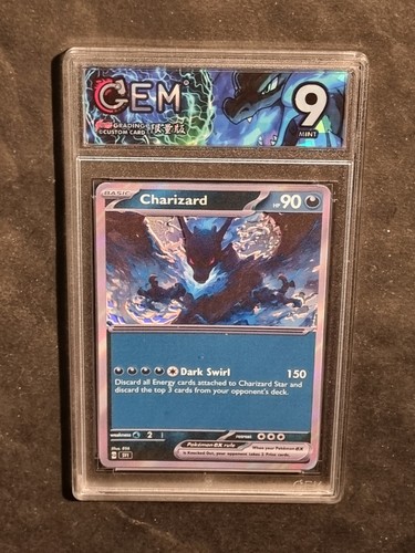 Pokemon charizard graded - -,