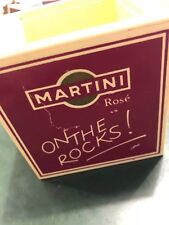 PORTAGHIACCIO PUBBLICITARIO MARTINI ROSE' - VINTAGE EPOCA COLLEZIONE