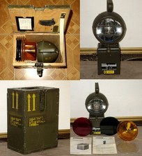 ANTICA LAMPADA FARO UOMO DI