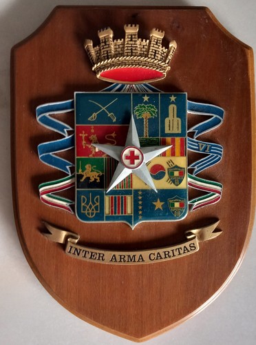 Crest araldico della - della, croce