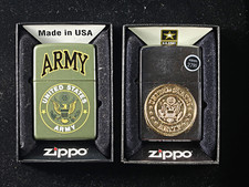Army zippo lighters 2pc - army,