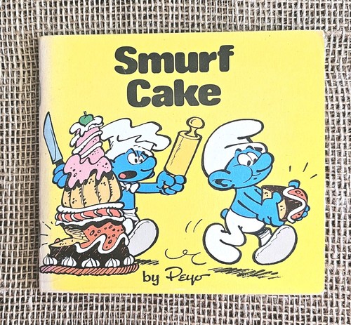 1981 smurf cake peyo - 1981,