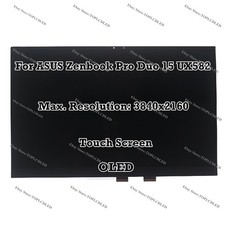 Assemblaggio LCD 15,6" TouchScreen ASUS Zenbook Pro Duo 15 UX582Z/ZW/ZM OLED UHD