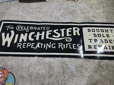 Insegna smaltata Winchester in
