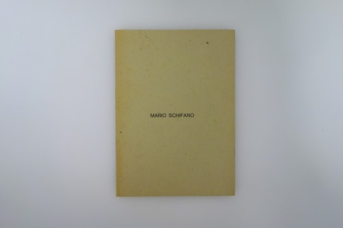 Mario schifano opere 1984 - mario, 1984-85