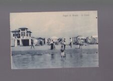 cartolina BAGNI DI GRADO le tende non viagg