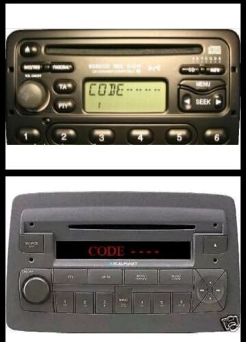Codice sblocco autoradio - codice,