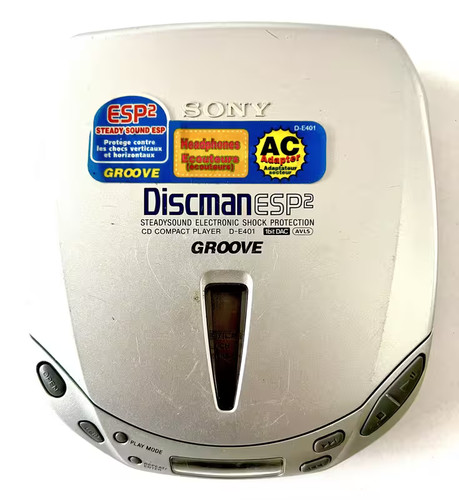 Sony discman esp2 e401 - discman, d-e401
