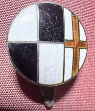 DISTINTIVO AMBROSIANA INTER JOHNSON MILANO VERSIONE IN ARGENTO ANNI 20/30 RARA