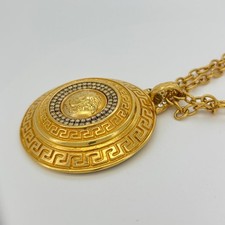 versace collana oro doppia