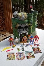 Masters of the Universe Origins: Castle Grayskull CUSTOM + 5 Personaggi + Comics