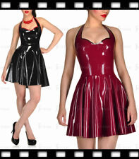 Abito in lattice Halter scollo