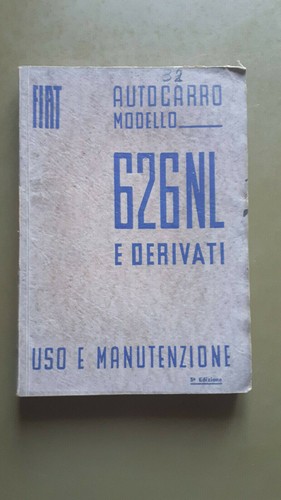 Fiat libretto uso - libretto, e