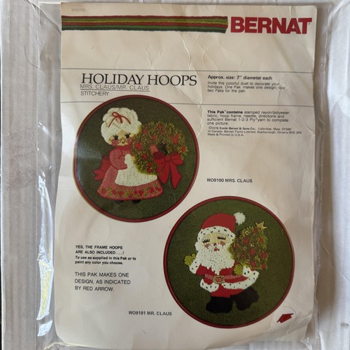 Vintage bernat holiday hoops - vintage,