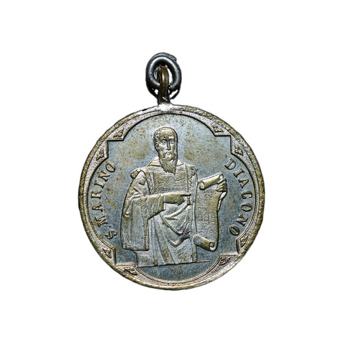 Medaglia san marino diacono - san,
