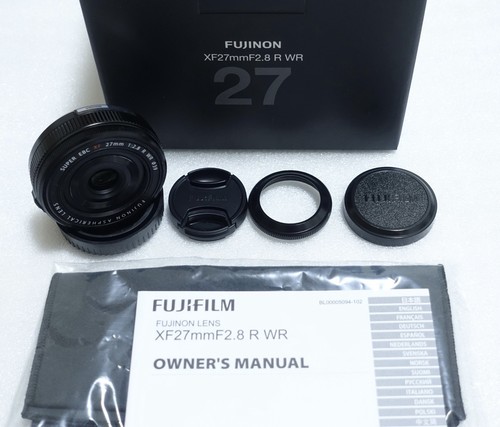 Obiettivo fujifilm 27mm - obiettivo,