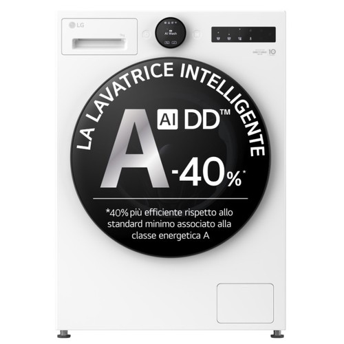 Lavatrice 9kg f4x7009twb - lg,