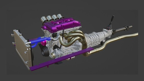 Transkit motore completo - , 1/12