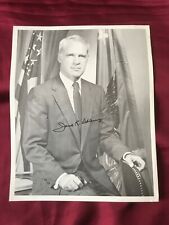 Autografo JAMES SCHLESINGER (†2014)-1° Segretario all'Energia USA-firmato a mano anni 70