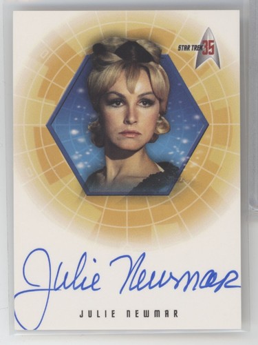 Autografo julie newmar star - autografo,