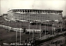 Cartolina Milano Stadio calcistico San Siro