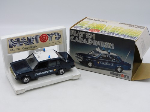 Martoys fiat 131 - martoys, carabinieri