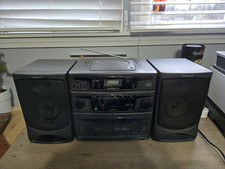 Lettore cassette e cd vintage