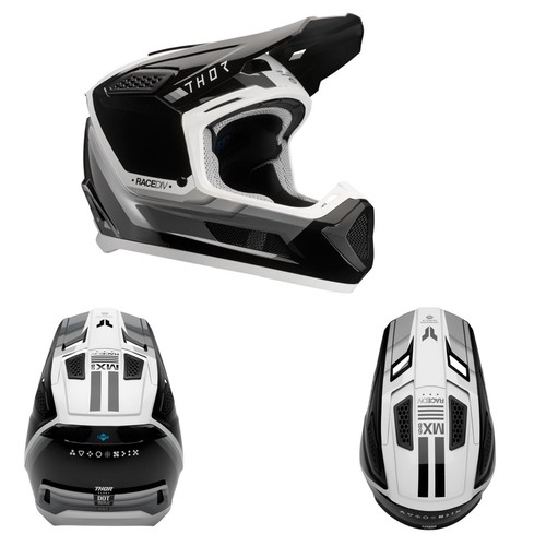 Casco cross thor fleet - da,