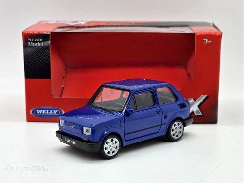 Fiat 126 welly - 1:43, 1/43