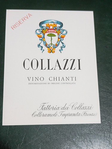 Etichetta vino chianti - etichetta,