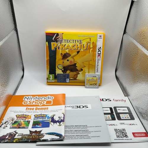 Detective pikachu 3ds - detective,