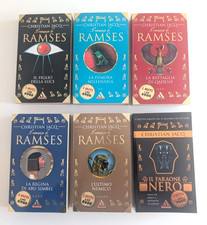 LOTTO 6 LIBRI - CHRISTIAN JACQ