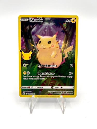 Carta pokemon pikachu - carta,