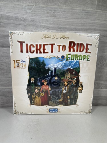 Ticket ride europe 15th - to, ride: