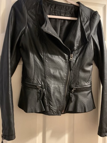 Giacca pelle donna - donna, zara