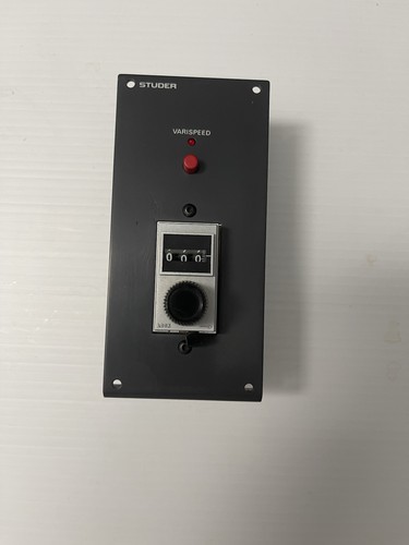 Studer varispeed per - studer,